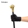 Gold Luxury Lion Hand Fashion Walking Stick per feste decorative canna da passeggio Elegante Crosier Knob Walking Stick 93cm 240416