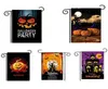 47 32cm Halloween Pumpkin Patroon vlag vlas Pompoenen serie tuinvlaggen gedrukt Halloween Party Flagt3I59896684286