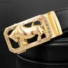 Ceintures Luxury Marque Tiger Buckle Automatic Man White Belt White Great Leather Fashion Designer décontracté de haute qualité CEINTER HOMME XW