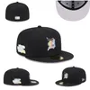 2024 Hot Fitted Hats R Baskball Caps All Team for Men Women Women Cacquette D Sports Hat Hat Cap с оригинальной кепкой размера тега 7-8 C17