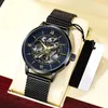 Wristwatches Automatic Tourbillon Hollow Mechanical Watch Men's Waterproof Glow-in-the-dark Sports