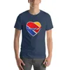 T-shirt maschile Southwest Airlines Boeing 737-Max 8 t-shirt Blacks Boys Boys Stampa animale Prinfor Boys Mens Big and Tall T Shirts T240425