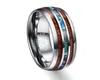 Classic Desgin Wood Grain Polishing Men Rings 100 Tungsten Carbide Bands de mariage Multisize Ring Men Bijoux entier 20181410972