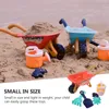 Sable Player Eau Fun Summer Place Sand Toys Sand Bucket Beach Phelg Digging Tool Outdoor Place Piscine Game Water Play Toys D240429
