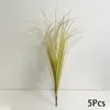 Decorative Flowers 60cm Artificial Onion Grass Faux Pampas Plants Tropical Plant Indoor Fake Reed Wheat Outdoor For Living Room Decor