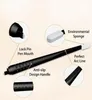 10stcs Professionele permanente make -up Zwarte wegwerpbaar Microblading Pennen Handgereedschap 018 mm 18u Pins Naalden borduurbladen 2201254718098