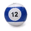 16 peças muito inflável bola de futebol snook, bola de bilhar, futebol de sinuca para o jogo de bola ao ar livre de snookball 2# 3# 4# 5# para opção