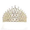 Tiaras Baroque Luxury Wedding Wedding Crown для женщин великолепные 4 цвета хрустальные свадебные тиары короны Тиары