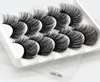 5pairs 3d Nerze Haare falsche Wimpern Naturalthick Long Eye Wimpern Wispy Make -up Schönheitserweiterung Tools3174961