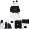 Hundkläder Panda Pets Dress Children's Pyjamas Winter Shaped Autumn Transformation Outfit Costume