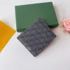 Designer Wallets For Men Luxury Women Bank Card Coin Paspoorthouder Fashion Print Style Korte Victoire Wallet Purse Hoge kwaliteit