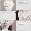 Decorative Figurines Crafts Home Decor Gift Figurine Portraits Greek Mythology Bust Statue Aesthetic Artist Sketch Practice Goddess