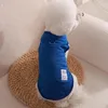 Abbigliamento per cani abbigliamento per pet gilet estivo carino asciugatura rapida trazione trazione fibbia sottile chihuahua ragazza traspirante gatto