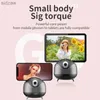 Selfie Monopods Q8 Automatisk ansiktsspårning Universal Joint Stabilizer AI Tracking Video Tripod Tablet Tracking Bracket 360 Rotating Selfie Stick Wx