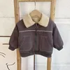 Vestes garçon ajouter du manteau de laine han édition enfants baby-boom qiu dong tenue vêtements veste de style western