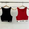 Designer tanque de tanques femininas camisetas de verão Mulheres camisetas bordados sexy fora do ombro Black Black Casual sem mangas de costas