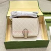 Designer Luxury Retro Mini Flap Crossbody Bag Brand Italia Double Letter Women Occiglia Gold Chain Gold Sacche Borse Borse