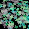Wandaufkleber 3 cm/100pcs dreidimensionale Paste Dekoration Full Sky Stern Nachtleuchte Fluoreszenz