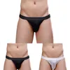 Underbyxor Mens High Elastic Briefs Thin Soft Breattable Refresing Transparent Belt Man U Pouch Sexig Plus Size Men Underwear