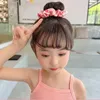 Acessórios para o cabelo Produto Meninas Floral Children Scrunchies de moda para laços infantis por atacado Conjunto