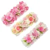 Fleurs décoratives Row Row Arch Diy Wedding Birthday Party Home Rose Peony Mur Fond Banquet Banquet Table Arrangement Decoration