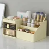 Cosmetic Organizer Large capacity cosmetic storage box makeup drawer organizer skincare station container desktop Sundries Q240429