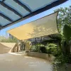 Dekorationer 90% skuggning HDPE Beige Sunshade Net Garden Plant Shed Shed Sail UV Protection Outdoor Pergola Sun Cover Pool Awisning