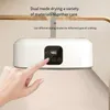 Hangers draagbare kledingdroger voor appartementen Home Travel RVS Compacte opvouwbare mini -elektrische wasserette met tas