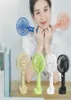 Party Portable USB Rechargeable Fan Mini Handheld Air Cooling Fan Desktop Ventilation Fans With Base 3 Modes For Travel Outdoor Co7846613