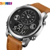 Skmei Digital Sport Men Watches Brand Chrono Countdown Stopwatch Luksusowy elektroniczny Wodoodporne Wrisroof Wristwatch Relogio 240428