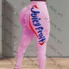 Juicy dresowe spodnie Nowe cukierki Kolor Leggings JuicyTracksuit Pant for Women Plus Size Push Up Fitness High talia Spodnie Kobieta Spodnie sportowe 1184