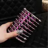 Cosmetic Organizer Sparkling Diamond Pencil Storage Box Pen Holder Beauty Brush Bucket Desktop Makeup Office Supplies Gift Q240429