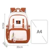 5 renkli genç erkek kızlar birincil çocuk naylon su geçirmez çocuklar için okul çantaları sırt çantaları sınıf 16 erkek çocuk kitap çantası 240429