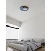 Louleurs de plafond lesmpes à LED nordiques minimalistes des appliques de globe de verre rond pour la chambre couloir du couloir de la paroi arrière
