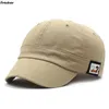 Bollkåpor Kort syn Hatt Mens och kvinnors cykling som kör sport sommar utomhus solskade andningsbar bomull baseball cap casual glas q240429