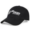 Bollmössor Mens Letter Baseball Hat Womens broderad lastbil Vuxen Leisure Bone Buckle Back HomeBre Outdoor Sports Golf Q240429