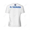 Exclusive design El Salvador Flag Grain 3D Printed Men For Running Bike Soccer Tennis Fitness Sports jersey Mesh Short T-shirt 240426