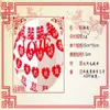 Decorative Flowers 3 M Hollow Pull Flower LOVE Non-woven Fabric Hi Word Garland Decor Banner Bunting For Wedding Event Marriage Room