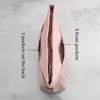 TINBERON Organizer Waterproof Make Up Bags Multi-pocket Bag Liner Oxford Cloth Bag Insert Organizer Pink Cosmetics Storage Bags 240428