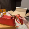 Louls Vutt فاخرة مصمم حقائب المصمم للسيدات حقائب CEN CROSSBODY حقيبة يدوية 27 سم تنقل المواعدة غير الرسمية كل ما يمكن