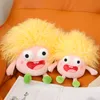 Internet celebrity cute crazy ugly doll plush stuffed toy cartoon cute big-eyed monster plush toy children sleeping comfort doll girls soft pillow Christmas gift