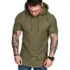 MRMT Brand Mens Hoodies Sweatshirts Korte mouw Men Sweatshirt Casual Solid Color Hoody voor mannelijke kap 240430