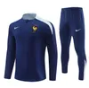 24 25 Various national teams Brazil football tracksuit 2024 2025 Half pull Men kids soccer tracksuit kits Training suit jogging chandal survetement