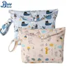 Sacs à couches étanches et réutilisables Baby Diaper Sac Pram Pousqueurs Organisateur Organisateur Nappy Nappy Nappy Nappy Momy Travel Makeup Pouche D240429