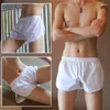 Трусы мужского нижнего белья повседневное домашние брюки короткие плоские уголки чистый хлопок и отдых