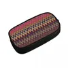 Home Zigzag Multicolor Koreaanse potloodkisten Boy Girl Big Capaciteit Boho Camouflage Bag Pouch Studenten Stuursartikant