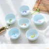 Creative Ceramic Small Fish Teacup Set Portable Tea Pot and Cup Chinese Ceremony Supplies Customized Teaware Gifts 240428