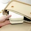 Borse cosmetiche scatola di stoccaggio gioiello mini quadrata semplicità gioielbox portatile con cerniera portatili motivi per finestre