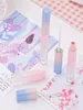 Tubo de brilho labial vazio gradiente azul rosa Tubo de esmalte diy batons de embalagem cosmética Recipiente de embalagem 50pcslot7227984