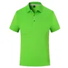 Polo à séchage T-shirt pour femmes Golf Polo Polo DIY Printing Logo Logo blanc vert marine bleu noir 11 Couleur solide